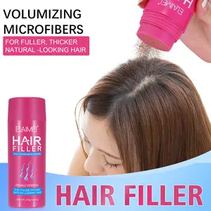 Vente en gros ELAIME 100% spray applicateur en microfibre pour cheveux naturels pour cheveux clairsemés spray de remplissage de cheveux étanche à la sueur