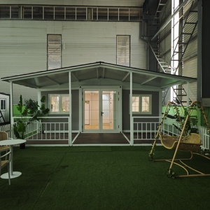 Casa Contenedor Expandible Contemporánea de 2 Pisos, Portátil, de Acero, Móvil, Lista para Usar, Apartamento, Oficina, Edificio, Hotel - Product Image 6