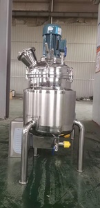 Émulsifiant homogénéisateur mélangeur à cisaillement élevé bibo Lab Scale en acier inoxydable avec revêtement pour applications chimiques et alimentaires, engrenage moteur - Product Image 2