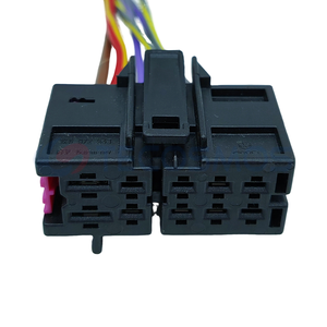 Bloqueo de Puerta de Coche, Conector del <span class=keywords><strong>Motor</strong></span> del Limpiaparabrisas, Apto para VW Audi, 10 Pines Hembra, CT10-0104M - Product Image 2
