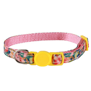 Nhỏ Kích Thước Trung Bình Dog Collars Tùy Chỉnh Polyester Vật Nuôi Cổ áos Của Nhà Sản Xuất Mèo Truyền Nhiệt In Ấn Vật Nuôi Nguồn Cung Cấp - Product Image 5