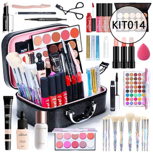 Kit de maquillage pour femme, ensemble complet, fard à paupières, rouge à lèvres et crayon à sourcils, gloss à lèvres, pinceau de maquillage, kits de maquillage professionnels - Product Image 6