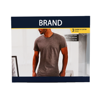 Caja de Cartón Premium para Ropa Interior con Logotipo Personalizable, Ventana Transparente de PET para Venta al por Mayor de Ropa