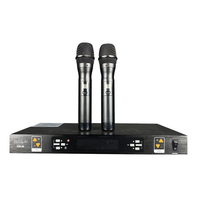 KW-20 KTV Dedicated Wireless Microphone with a Wide Range and clear Sound Suitable for Performances