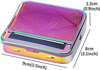 Nouveau 70mm 78mm Cigarette Rolling Box Machine Grinder Design Kit d'accessoires pour fumer pour rouler le tabac et les cigarettes