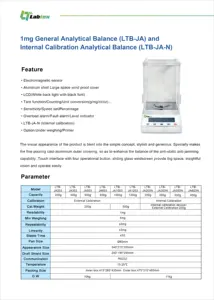 LABTEX Hot Seller 0.01mg0.1mg1mg Laboratory Analytical Scales Automatic Electronic Monopan Analytical Balance For Lab Instrument