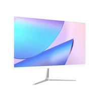 27-Inch Hoge Kwaliteit Gebogen Aio Desktop Gaming Computer Intel Ddr4 Ips Cpu I3 I5 I7 Dedicated Card Blote Bone Uk Nieuwe Lcd Monitoren