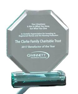 Directo de fábrica, acrílico transparente personalizado, grabado con láser, trofeo de Golf duradero, tema náutico, Premio deportivo para regalos de negocios - Product Image 3