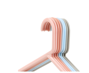 Colgador de ropa de plástico directo de fábrica, antideslizante, duradero, multiusos, percha para camisa, chaleco, armario, vajilla, gancho de PP - Product Image 3