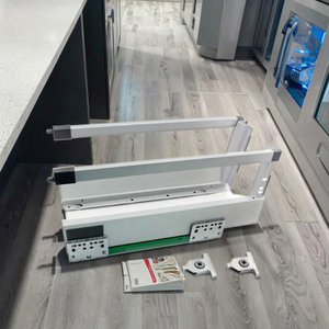 Linsont H151 Mở Rộng Đầy Đủ Mềm Đóng Cửa Kim Loại Ngăn Kéo Trượt Duy Nhất Vuông Thanh Đường Ray Cho Nhà Bếp Phòng Ngủ Ăn Uống Khách Sạn Hiện Đại Sử Dụng - Product Image 3