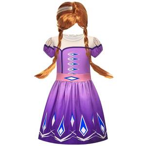 Disfraz de Princesa Anna Elsa de HP para Niñas, Disfraz de Reina de las Nieves para Fiestas de TV y Películas - Product Image 6