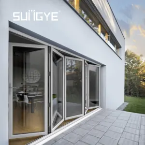 Bifold Folding Door Track Panels Uk Balcony Outdoor Partition Stacking Glass Doors With Screen