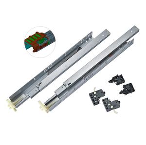 Yumuşak yakın amerikan sönümleme tampon galvanizli sac üç bölüm gizli Undermount çekmece slayt - Product Image 2