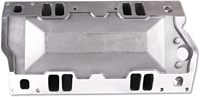 Collecteur d'admission double planche Black Chevy SB 1996 et versions ultérieures Vortec, Air-Gap, Professional 2028, Hi Rise Idle 1500-6500RPM