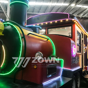 New Style Custom BBQ Food Trucks For sale Best Selling Food <b>Trailer</b> Food Cart Brand New Restaurant Food Cart - Product Image 5