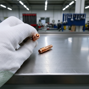 Embouts de contact pour torche de soudage <span class=keywords><strong>Fronius</strong></span>, accessoires de soudage, consommables de soudage <span class=keywords><strong>MIG</strong></span>/<span class=keywords><strong>MAG</strong></span>, style européen M10*40mm - Product Image 6