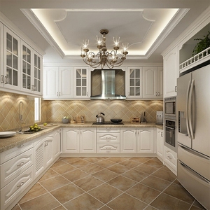 Gabinetes de <span class=keywords><strong>Cocina</strong></span> Blancos Laminados de <span class=keywords><strong>Segunda</strong></span> <span class=keywords><strong>Mano</strong></span>, Estilo Europeo, Tamaño Pequeño, Sencillos, Estilo Florida - Product Image 6