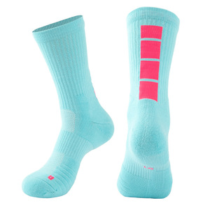 Thoải Mái Đàn Hồi Giữa Bê Vớ Thể Thao Dày Khăn Dưới Cho Bóng Rổ Đội Bóng Đá Cao Cho Mùa Đông Sử Dụng Mồ Hôi Hấp Thụ - Product Image 1