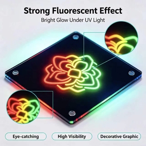 Encre fluorescente UV Goosam compatible avec les têtes d'impression Epson I3200-U1 I1600-U1 Ricoh G5 G6 Konica 1024i StarFire 1024 - Product Image 3