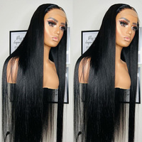 Perruque Lagos Hairline 13x6 en Gros Sans Colle, Perruques Frontales Full HD Lace Alignées Cuticule, Cheveux Humains Bruts Péruviens Lisses Os