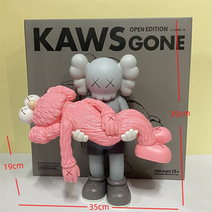 Kaw Resin Semi-Anatomical Trendy Action Figure Display Violent Bear <strong>Toy</strong> Collectible for Living Room Decoration - Product Image 6