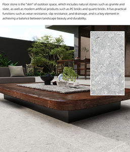 Piastrelle in Porcellana per Pavimentazione Esterna Antiscivolo Permeabile all'Acqua per Vialetti e Giardini - Product Image 3