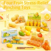 Agent exclusif recherché : Jouet anti-stress souple en blocs de construction à récupération lente, en TPR, en forme de savon artisanal, cacahuète, fromage, maïs, mangue, banane