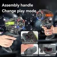 2024 électrique rotation déformation voiture jouets 2-en-1 Interchangeable jouet bulle pistolet hauts véhicule routier 360 degrés Rc bulle voiture