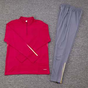 23 24 londra Club calcio calcio sport indossare cappotto lungo <span class=keywords><strong>2</strong></span> pezzi rosso divise da calcio - Product Image 1