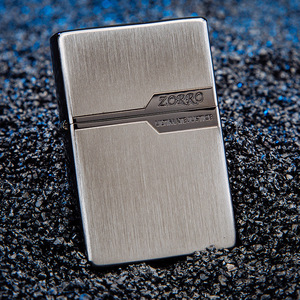 <span class=keywords><strong>Briquet</strong></span> à kérosène Xi Qing <span class=keywords><strong>Zorro</strong></span> en métal brossé, classique, coupe-vent, écologique, rechargeable, format poche, accessoire pour cigarettes et cadeaux promotionnels - Product Image 6
