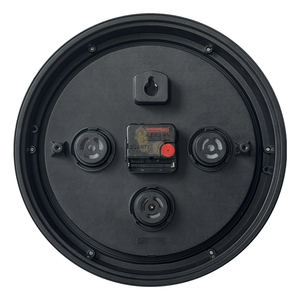 Tùy Chỉnh Cổ Điển Vòng Im Lặng Thạch Anh Retro Không Thấm Nước Đồng Hồ Treo Tường Với Nhiệt Kế Ngoài Trời Nhựa Đồng Hồ Cũ Nhà Sản Xuất - Product Image 4