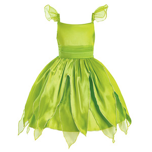 Vestito da Bambina Elfo, Costume da Fata Meravigliosa in Poliestere per Bambini, Costumi per Feste all'Ingrosso - Product Image 2