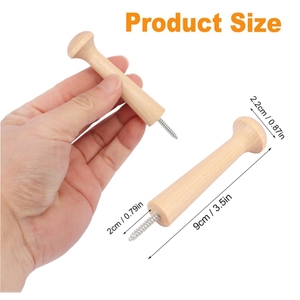 Estante <span class=keywords><strong>de</strong></span> clavijas <span class=keywords><strong>de</strong></span> coctelera <span class=keywords><strong>de</strong></span> <span class=keywords><strong>madera</strong></span> o clavijas <span class=keywords><strong>de</strong></span> rosca <span class=keywords><strong>de</strong></span> <span class=keywords><strong>madera</strong></span> para colgar ganchos <span class=keywords><strong>de</strong></span> pared <span class=keywords><strong>de</strong></span> <span class=keywords><strong>madera</strong></span> sombrero o gancho <span class=keywords><strong>de</strong></span> toalla Hardware para colgar <span class=keywords><strong>cosas</strong></span> - Product Image 6