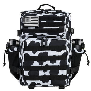 Mochila Táctica 20-35L con Sistema Molle, para Deportes al Aire Libre, Unisex, Patrón de Camuflaje, Asa de Tela, Verano 2024 - Product Image 2