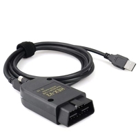 Herramienta de Diagnóstico de Vehículos V25.3 HEX V2 VCDS ATMEGA162 FT232, Escáner de Automóviles Obd2 HEX VII para Volkswagen Audi VW