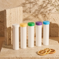 Bouteilles d'emballage en plastique PP de haute qualité de 50 ml, tubes pour bonbons compressés, comprimés effervescents, flacons pour capsules et pilules