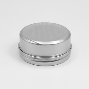 Can for Cosmetic Aluminum Round Cosmetic Containers Jars Sliver Screw Lid Tin <b>Box</b> - Product Image 5