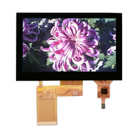 Módulo de Pantalla LCD TFT IPS de 4.3 Pulgadas, Resolución 480x272, Panel Táctil Capacitivo, Interfaz RGB de 40 Pines, Monitor Industrial