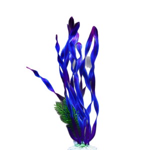 Plante aquatique artificielle de 40 cm de hauteur, décoration d'aquarium en plastique souple - Product Image 1