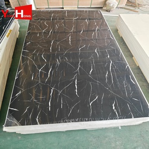 Plaque <span class=keywords><strong>PVC</strong></span> UV effet marbre imperméable, panneau de mousse de béton, vente chaude, directement de l'usine - Product Image 2