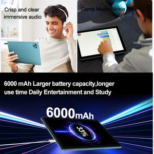 Tablet PC Empresarial de 10.1 Pulgadas con Android 14, MTK Octa Core, Pantalla Táctil Capacitiva de 1280x800, Doble SIM, 4G, WiFi/GPS, Carga USB Tipo-C - Product Image 5