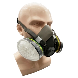 Meilleur prix industriel peinture poussière gaz protection <span class=keywords><strong>masque</strong></span> facial certifié CE prix bon marché respirateur à cartouche chimique - Product Image 6