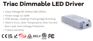 Điện áp không đổi 36W 48W 60W 75W 100-240V <span class=keywords><strong>AC</strong></span> 12V 24V DC IP20 kênh kép đầu ra duy nhất mỏng dẫn cung cấp điện biến áp điều khiển - Product Image 6