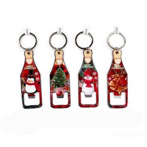 Porte-clés décapsuleur en métal pour Noël, vente en gros en ligne, souvenir, décoration d'intérieur, cadeaux - Product Image 1
