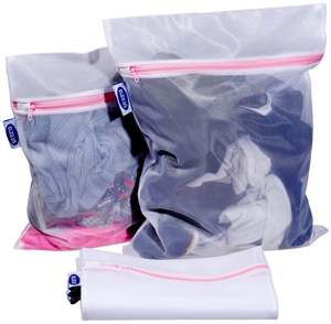 Lot de 5 sacs à linge en maille 1 grand 2 moyen 2 petit pour usage domestique-LaundrBlouse bas sous-vêtements soutien-gorge Lingerie voyage - Product Image 1