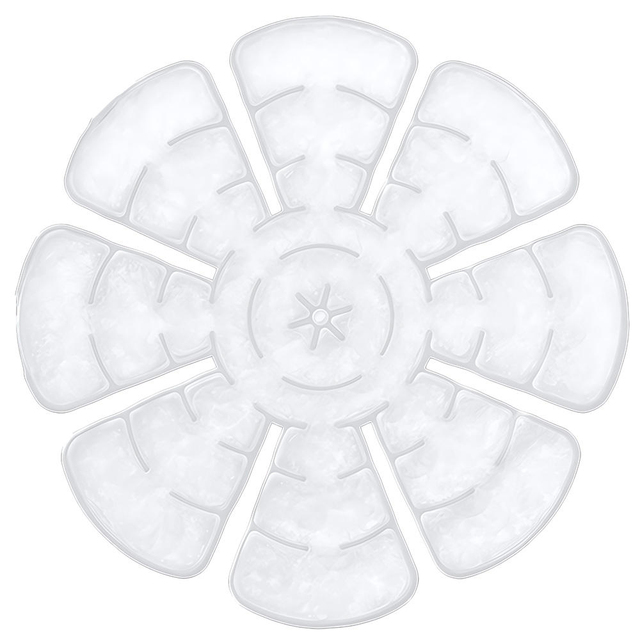 Hot Selling PCM Material Cold Compress Ice Pad Rehabilitation Therapy Physical Cooling Hat Cooling Ice Pack for Heat Work