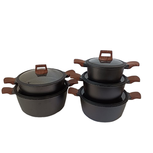 Set di Pentole in Alluminio per Cucina, Padella Antiaderente per Pancake, Casseruole, Pentole per Zuppe e Fritture - Product Image 1