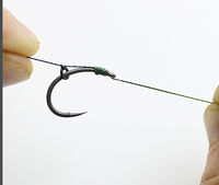 20M SINKING TRESSÉ HOOKLINK 25LB 30LB pour pêche à la carpe Hooklink