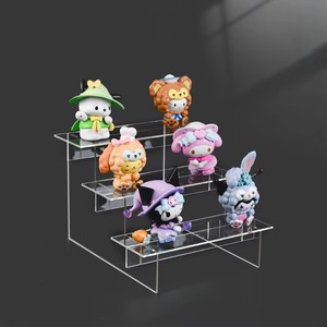 Trang Điểm Nước Hoa Hiển Thị Giá Rõ Ràng <span class=keywords><strong>Acrylic</strong></span> 4-Tầng Kệ Cho Máy Tính Để Bàn Tổ Chức Và Hình Bộ Sưu Tập - Product Image 1