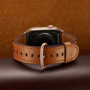 Correa de Cuero Genuino de Primera Calidad para <span class=keywords><strong>Apple</strong></span> <span class=keywords><strong>Watch</strong></span> S11/10/9/8/7 Ultra3 <span class=keywords><strong>SE</strong></span> 42mm <span class=keywords><strong>40mm</strong></span> 30mm 41mm 45mm 46mm 49mm - Product Image 4